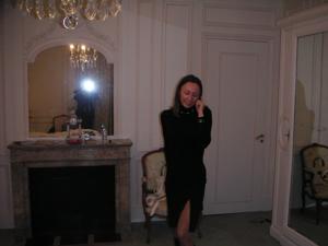 Худая француженка в разном белье и без оного - фото #10