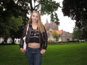 Хорошенькая блондинка из Нидерландов - фото #2