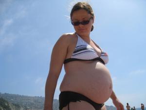 Подборка откровенных фото с голыми беременными девушками - фото #23