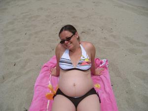 Подборка откровенных фото с голыми беременными девушками - фото #32