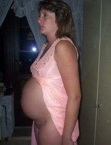 Подборка беременных ню - фото #18