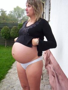 Подборка беременных ню - фото #42