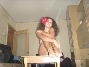 Очаровательная русская девушка с шикарной грудью - фото #37
