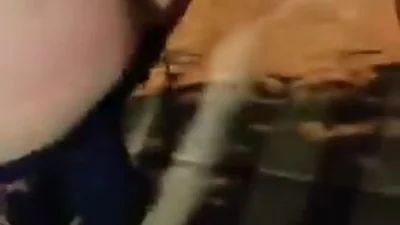 Bent a woman over in the middle of the street