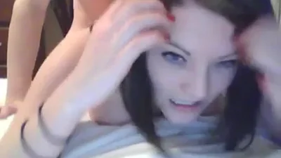 Close-up on the webcam