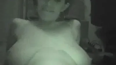 Couple is having sex before going to sleep